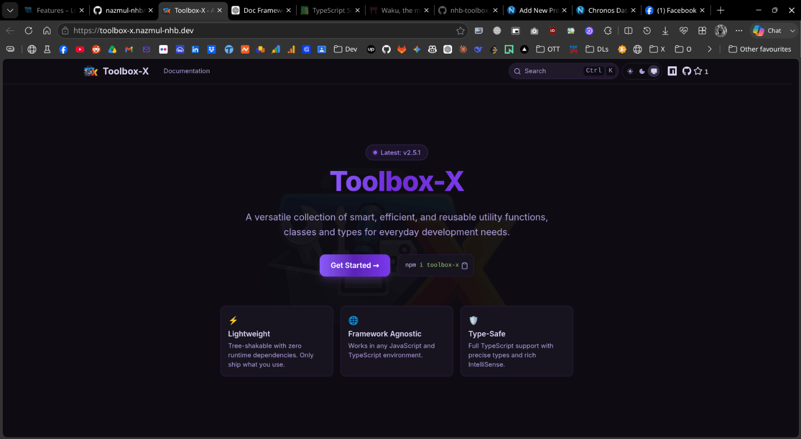 Toolbox X - Screenshot 1
